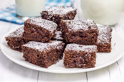 Unpretentious powdered sugar blended into frosting for a glossy look.