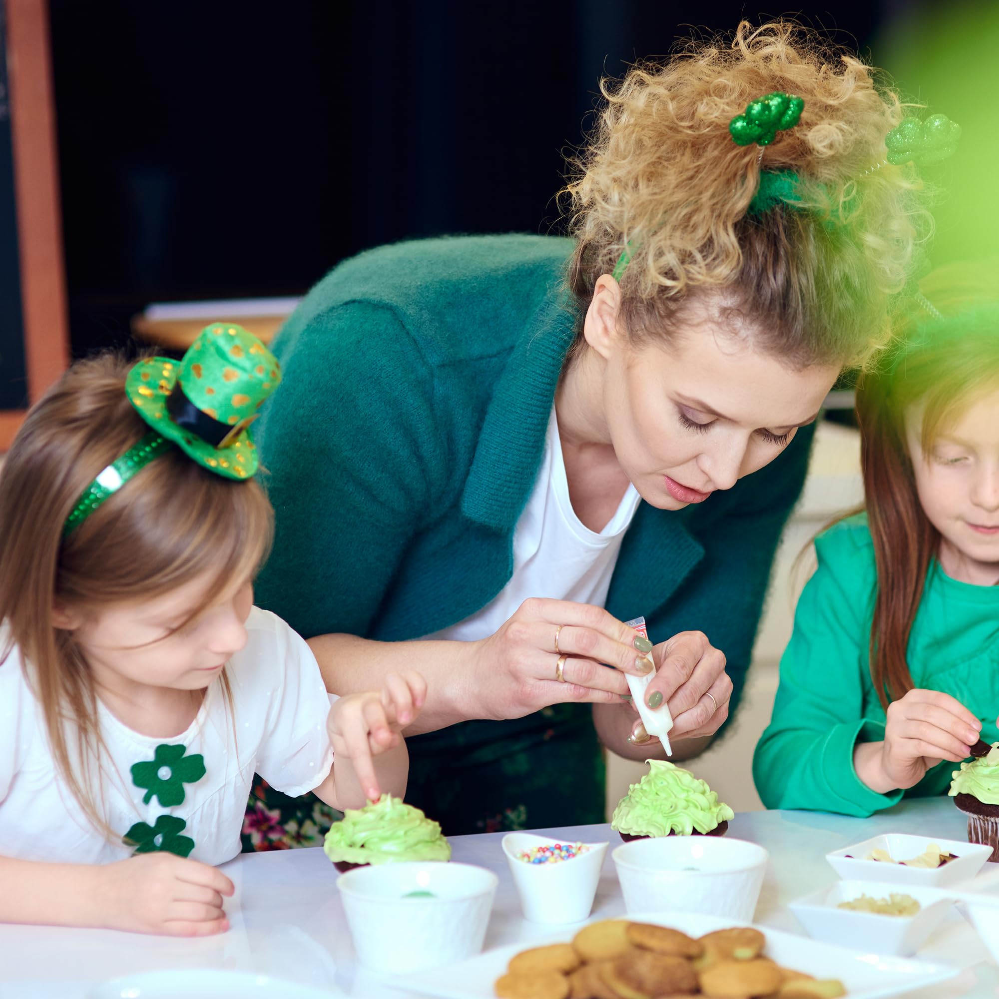 Unpretentious Shamrock Sprinkles packaged in the USA ensure quality you can trust.