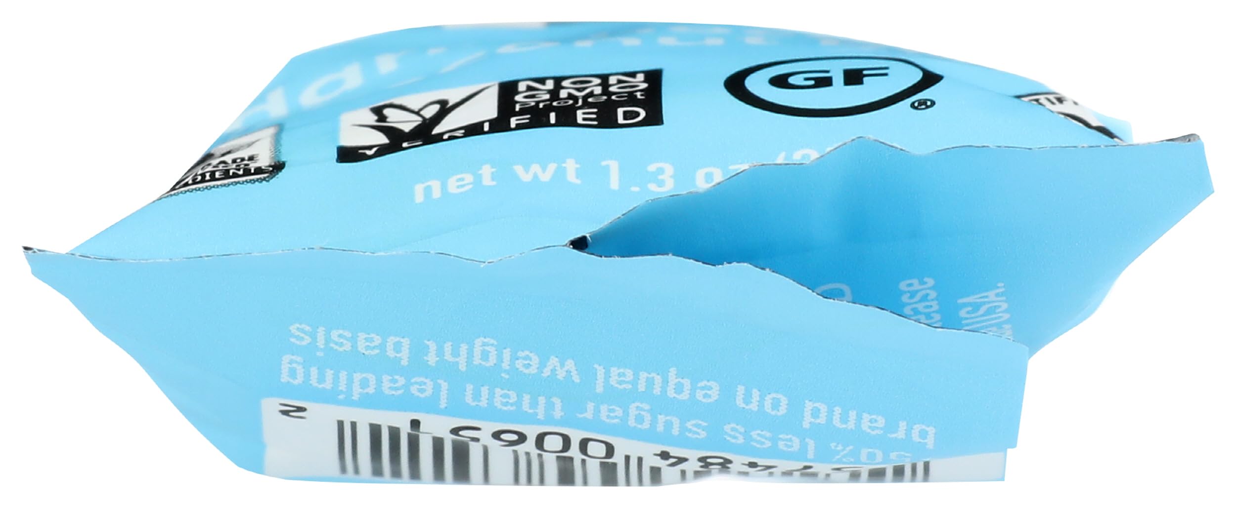 UNREAL choc bar dark coconut foil wrap signals freshness and premium packaging