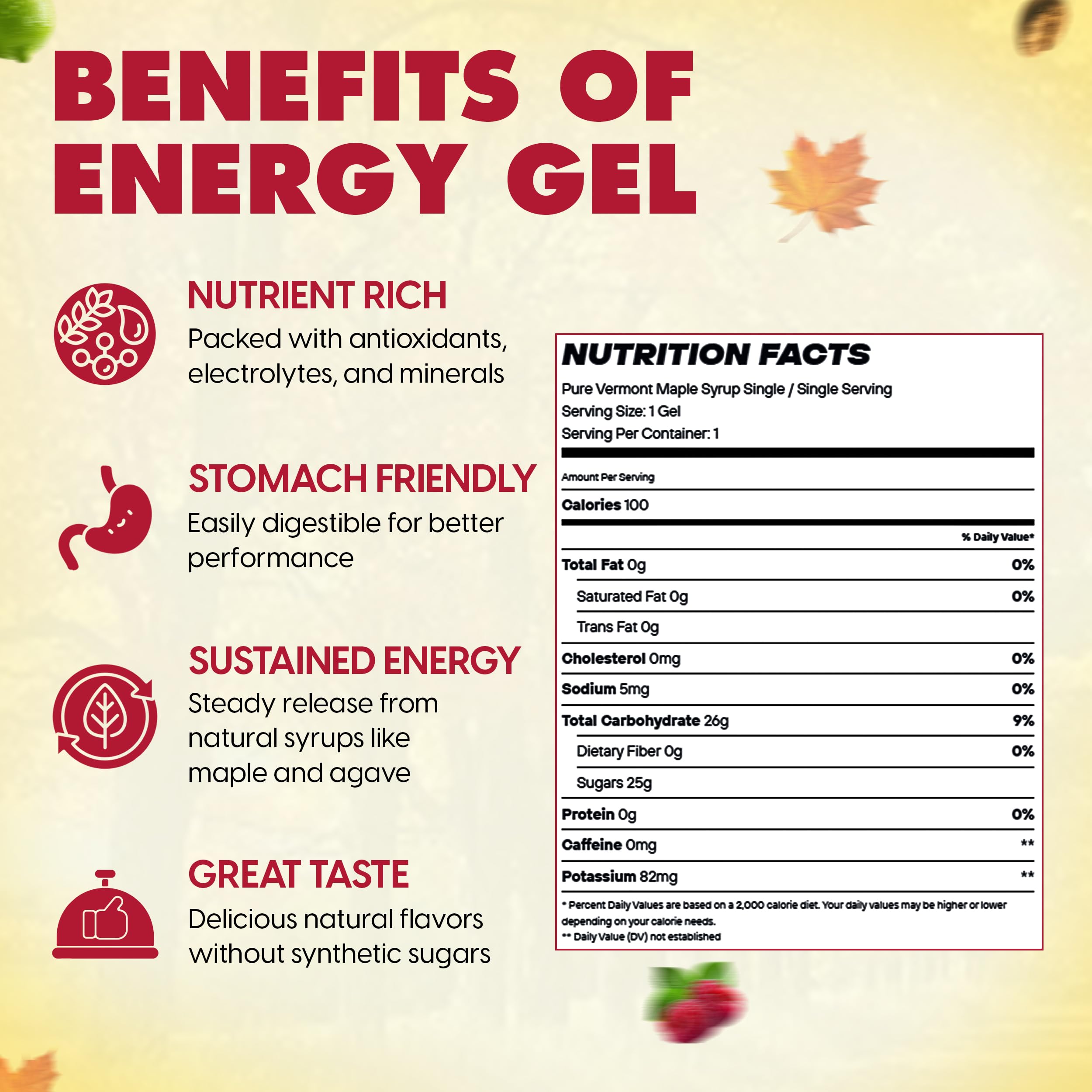 Untapped coffee gel for a caffeine boost during workouts.