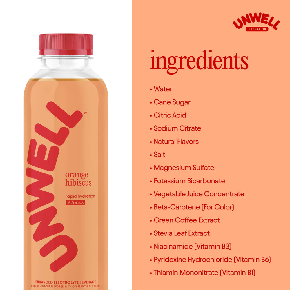Unwell Hydration 12-pack handheld demonstrates convenient travel hydration