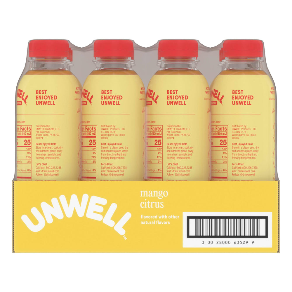 Unwell Hydration focus on the go for alertness without jitters