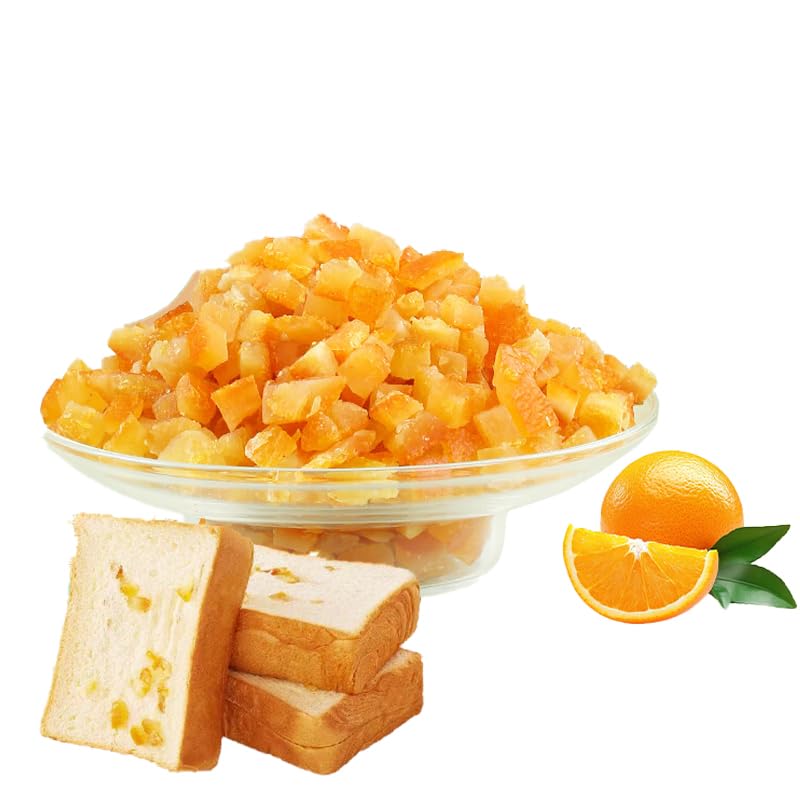 UpBots candied orange peel ding diced visuals reveal golden pieces ready to brighten desserts