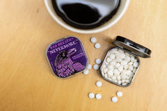 Nevermore Mints packaging with raven theme adds a thoughtful gift for readers.