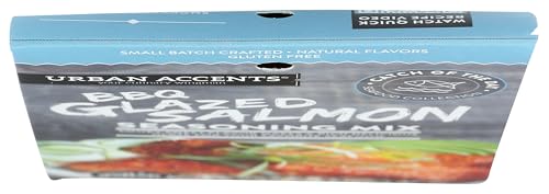 Urban Accents BBQ Glazed Salmon packaging for easy pantry storage.