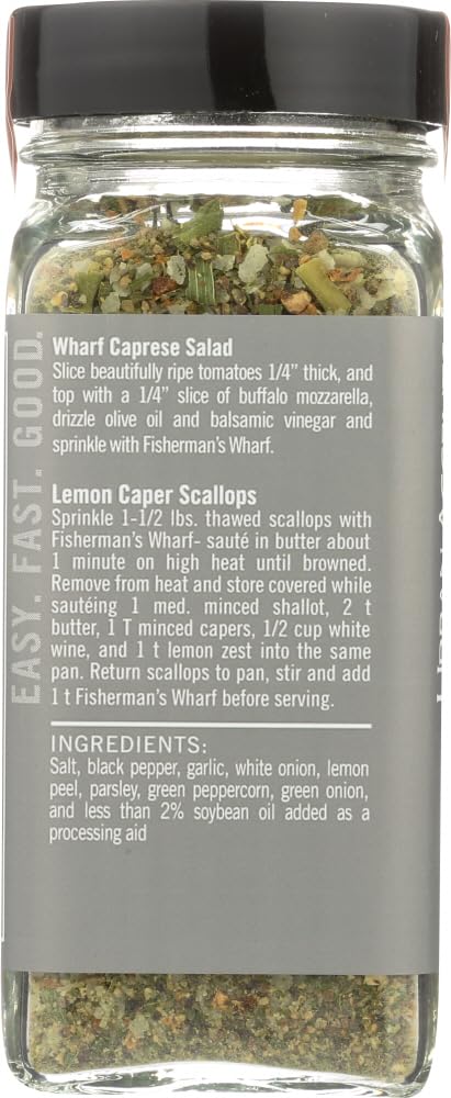 Urban Accents Fisherman Favorite spice blend front label, ideal grilling rub.