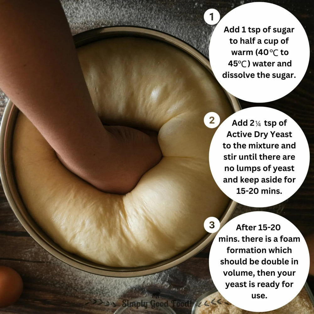 Urban Platter gluten-free yeast supports gluten-free baking with reliable fermentation.