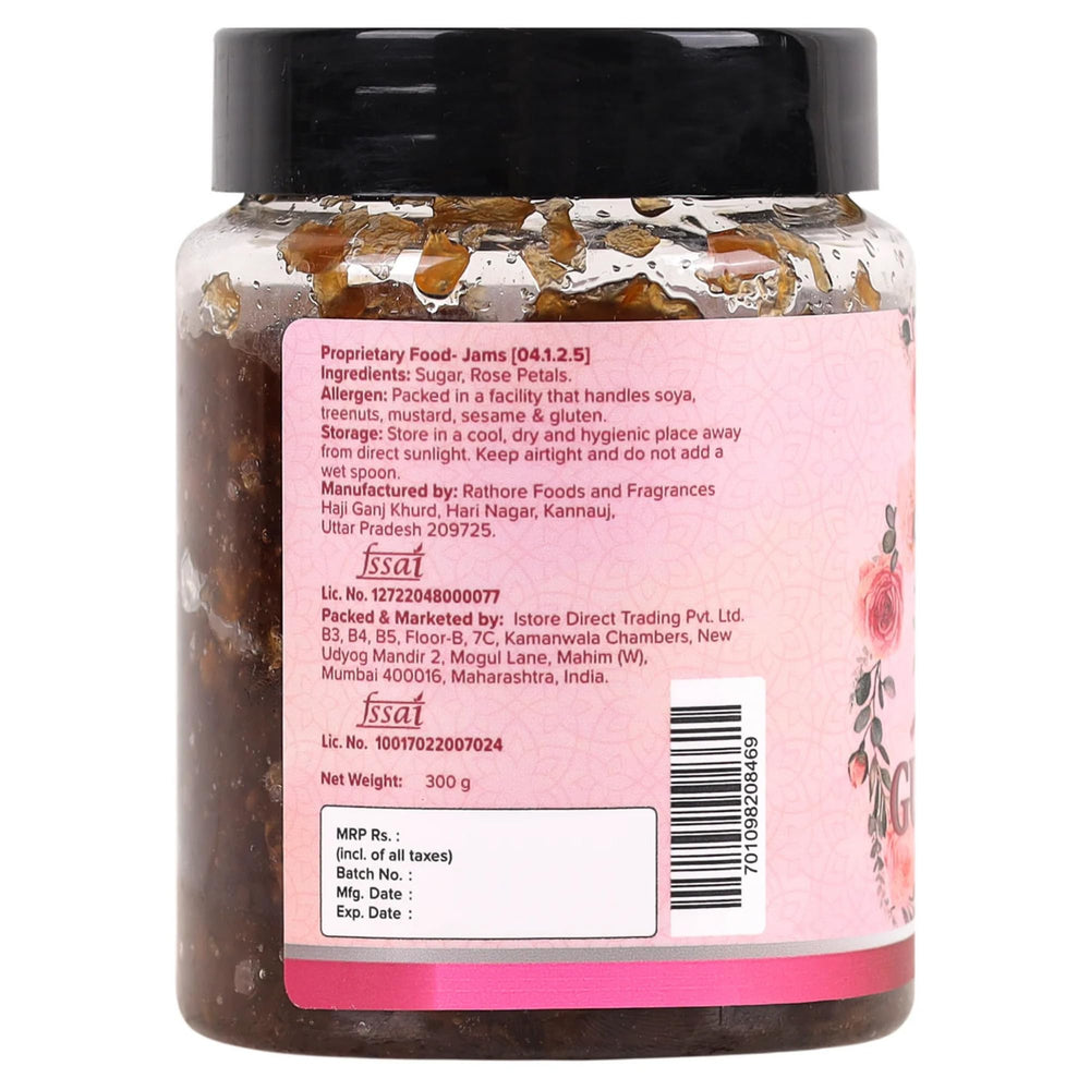 Urban Platter Gulkand packaging keeps freshness