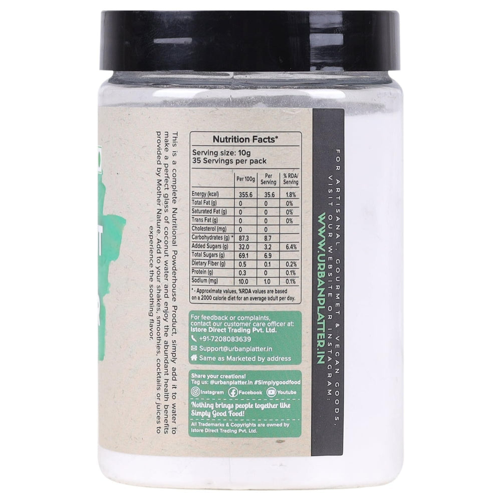 Urban Platter Tender Coconut Water Powder scoop for easy measuring