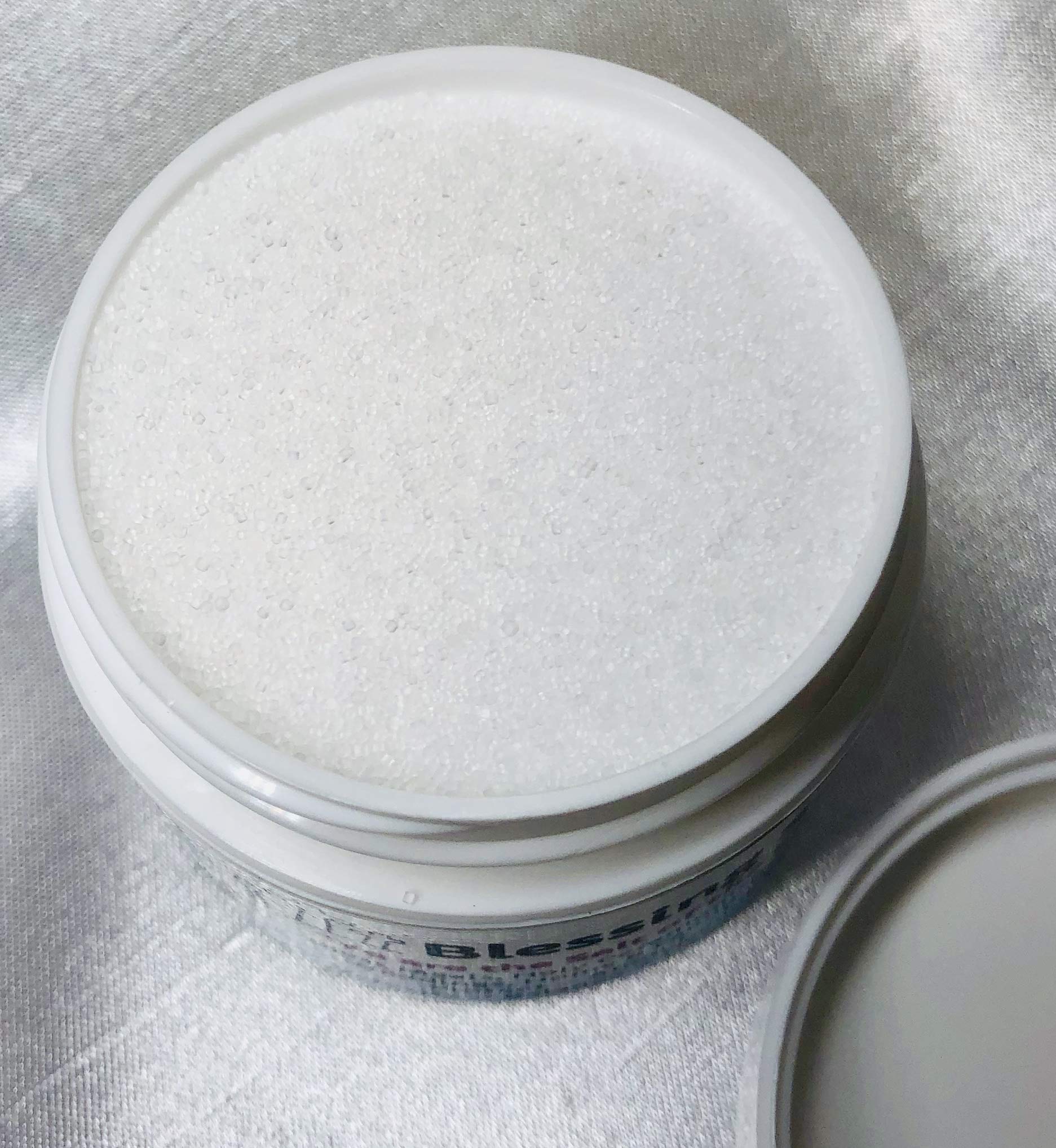 Urban ReLeaf Blessing Salt jar label highlights blessed salt for home rituals.