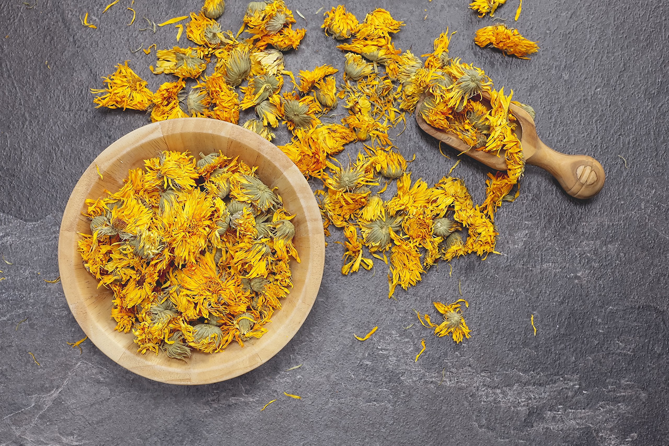 US Wellness Naturals Calendula Tea bulk packaging in resealable BPA-free bag for freshness.