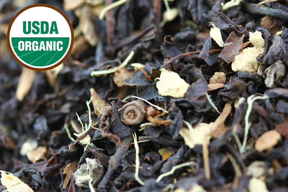 Cardamom, cinnamon, and cloves in US Wellness Naturals chai for bold flavor