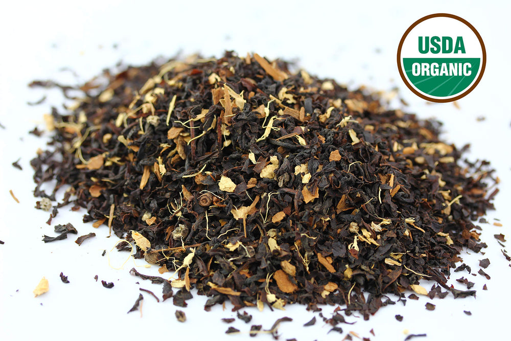 US Wellness Naturals Classic Chai Tea brewed as a latte for cozy mornings