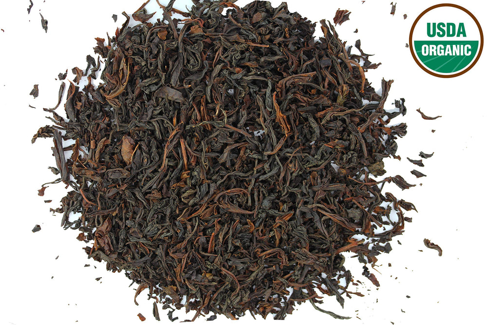 US Wellness Naturals Idulgashinna estate tea highlights single estate origin and organic certification.