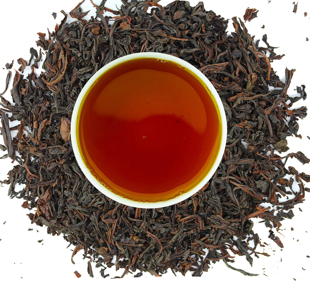 US Wellness Naturals Irish Breakfast Tea 8oz packaging keeps freshness for daily brewing.