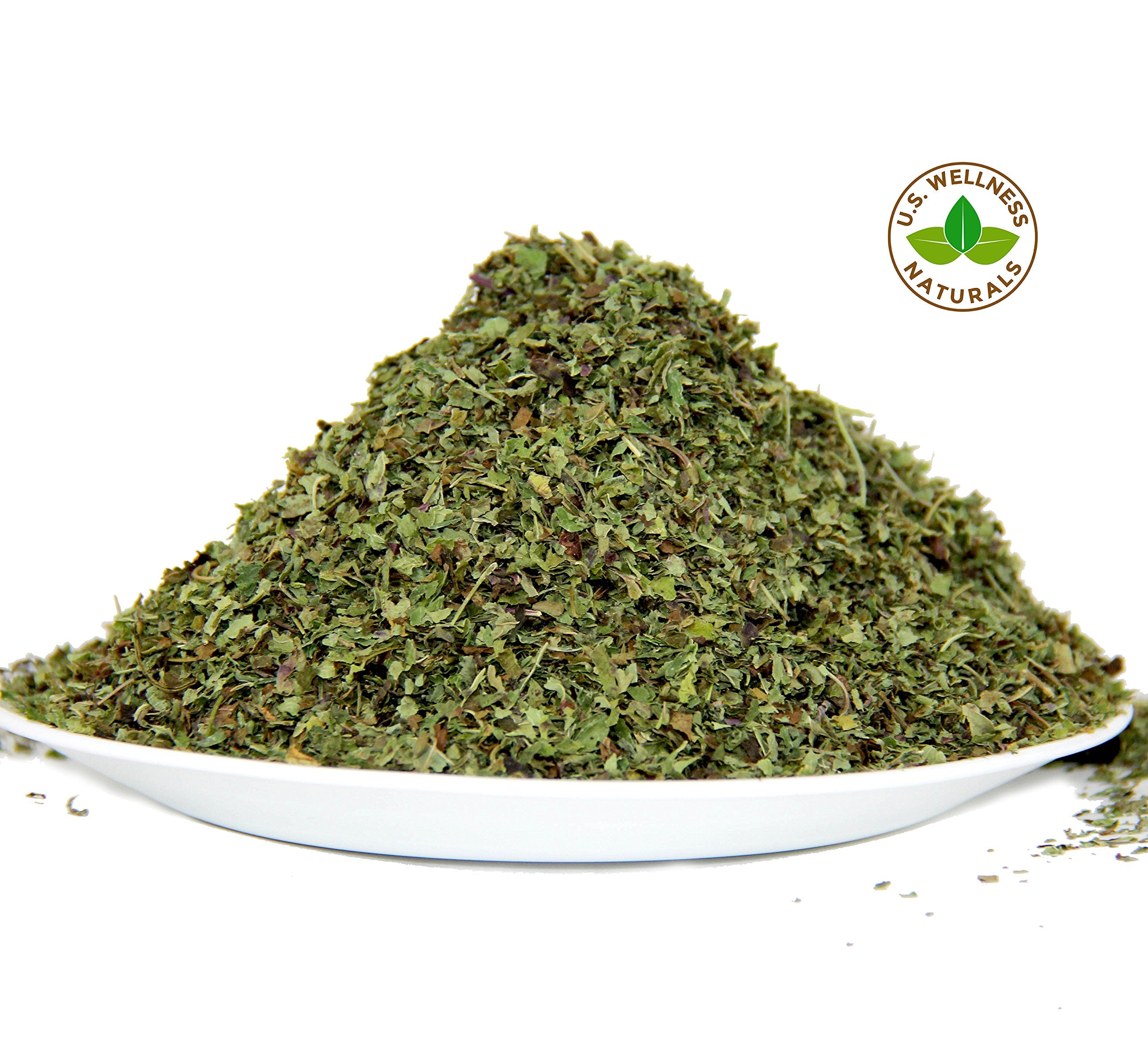 US Wellness Naturals lemon-balm-tea-bag-in-resealable-pack highlights convenient storage for quick cups.