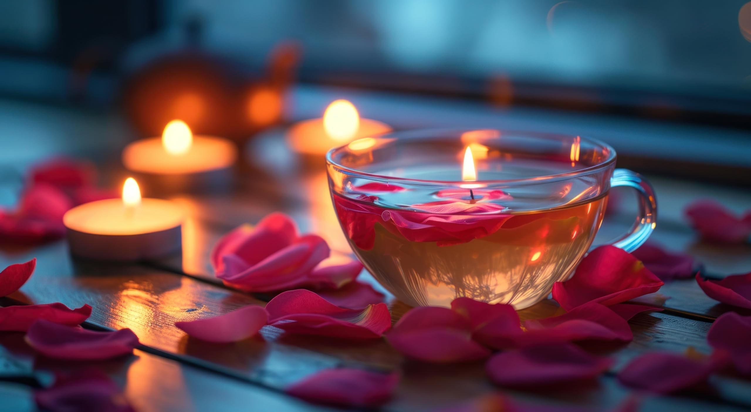 Close-up of U.S. Wellness Naturals rose petals, showcasing natural color and aroma.