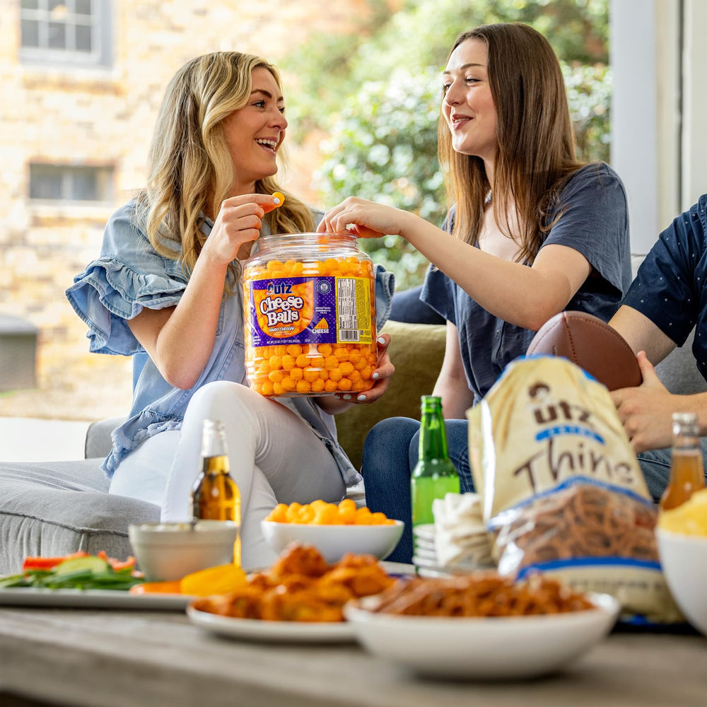 No hydrogenated oils label on Utz Cheese Balls