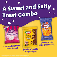 Utz Cheese Balls snack shot highlighting crunchy bite and party-ready flavor.