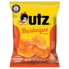 Snack in vending machine ready Utz chips.