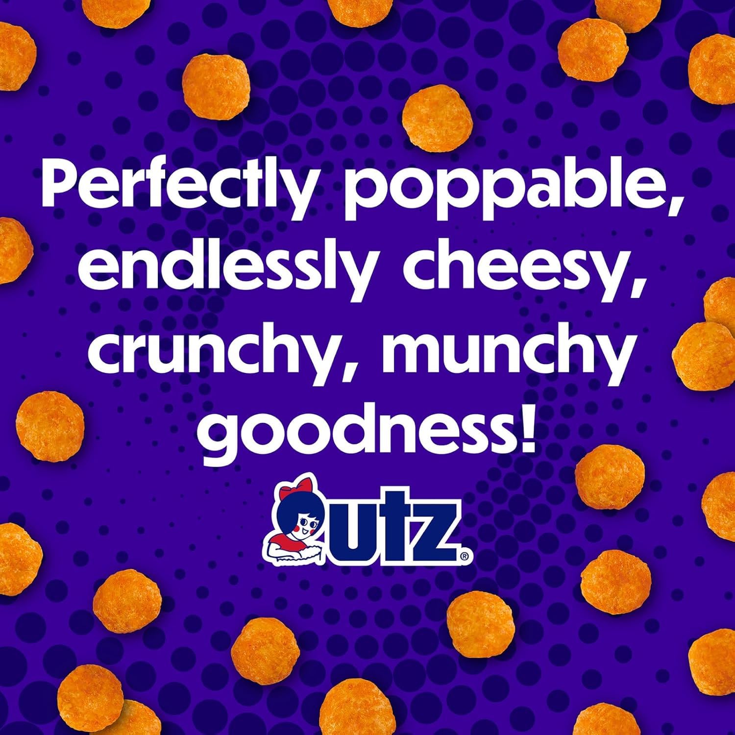 Utz Flavor Lovers mix display, ready-to-grab snacks for quick breaks.