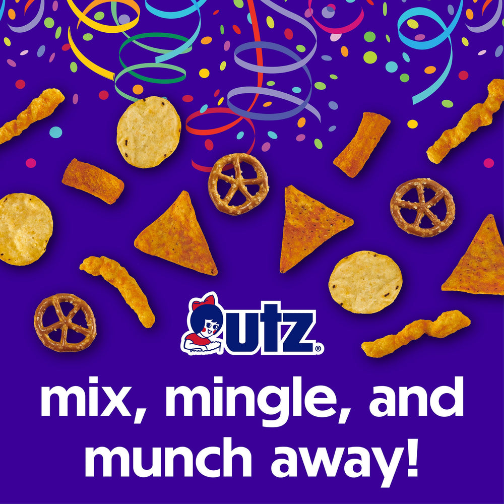 Utz Flavor Lovers 18ct box, convenient 1oz portions for on-the-go snacking.
