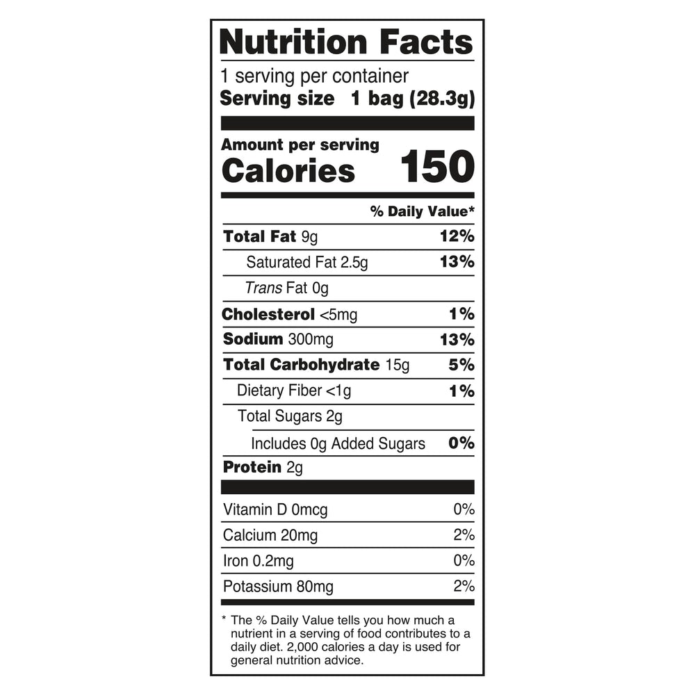Utz Kosher-certified cheddar curls, a clean ingredient snack.