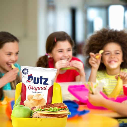 Utz Original Potato Chips 1 oz bags packaging closeup with 42-count box
