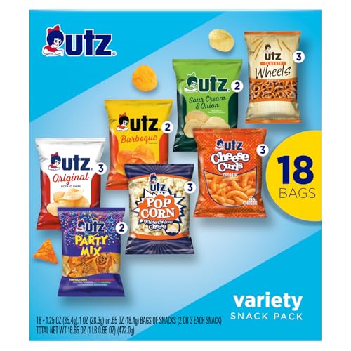 Utz Original Potato Chips close-up highlighting classic crunch