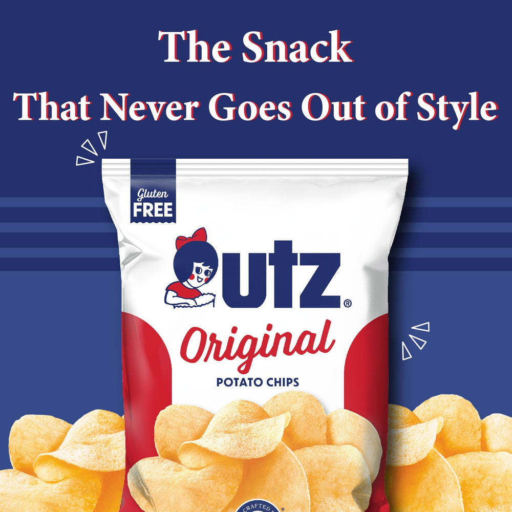 Utz Original chips ready for craving moments in snack drawer