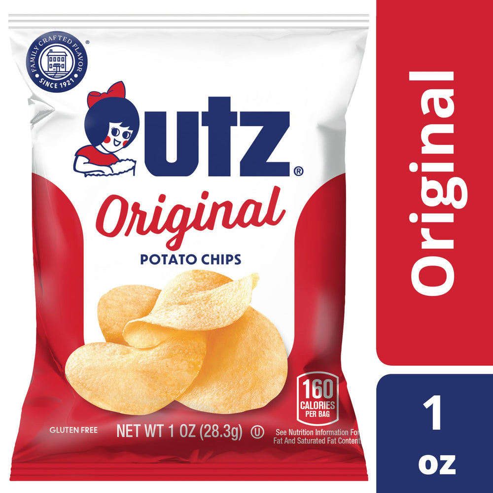 Utz Original bag on-the-go snack great for travel and picnics