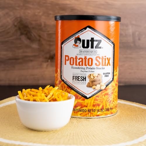 Utz Potato Stix BBQ serving bowl scene, perfect for gatherings
