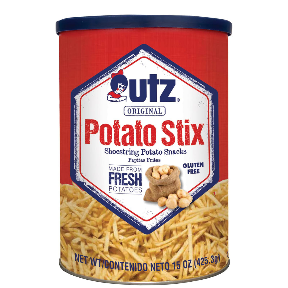 Utz Potato Stix Original crisp bites in a bowl for easy party snacking.