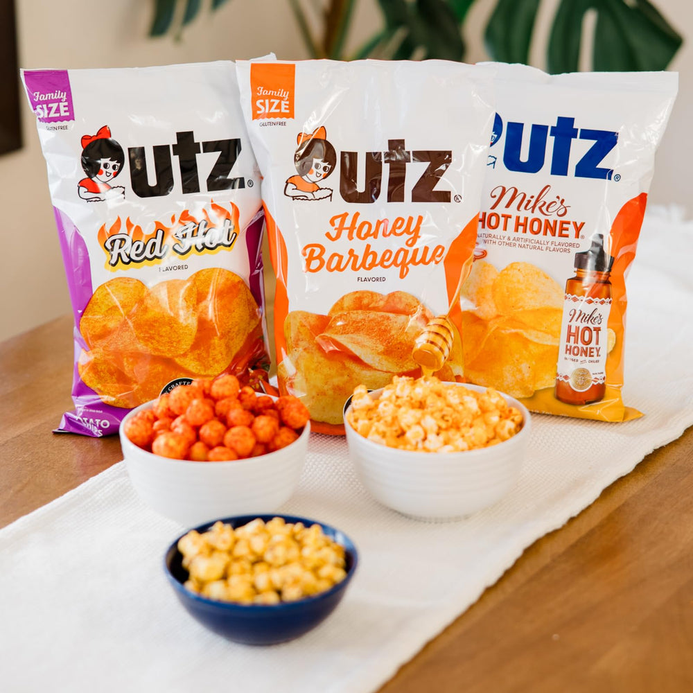 Utz Salt & Vinegar 7.75oz bag delivering zesty tang and satisfying crunch.