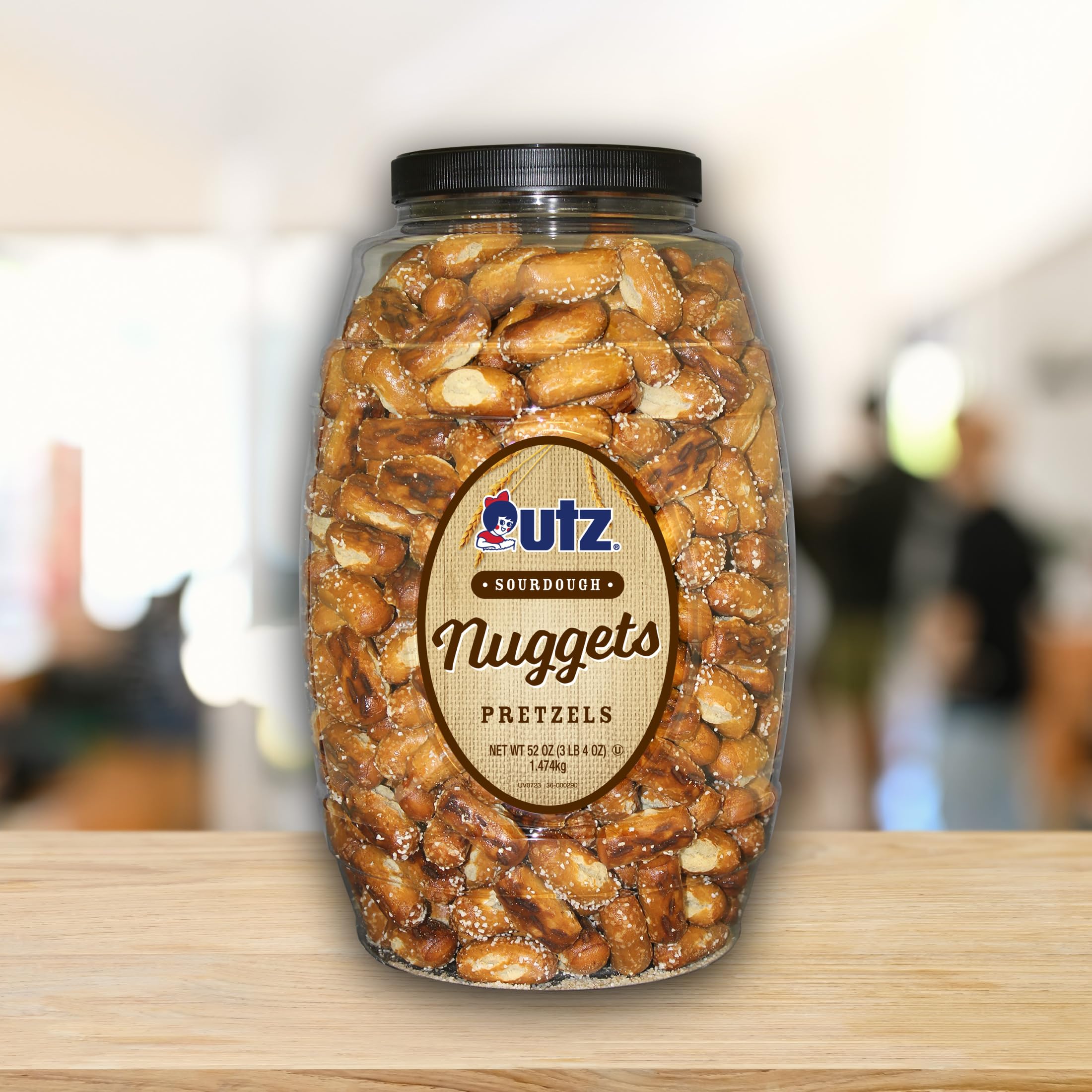 Utz Sourdough Nuggets zero cholesterol per serving for a lighter option.