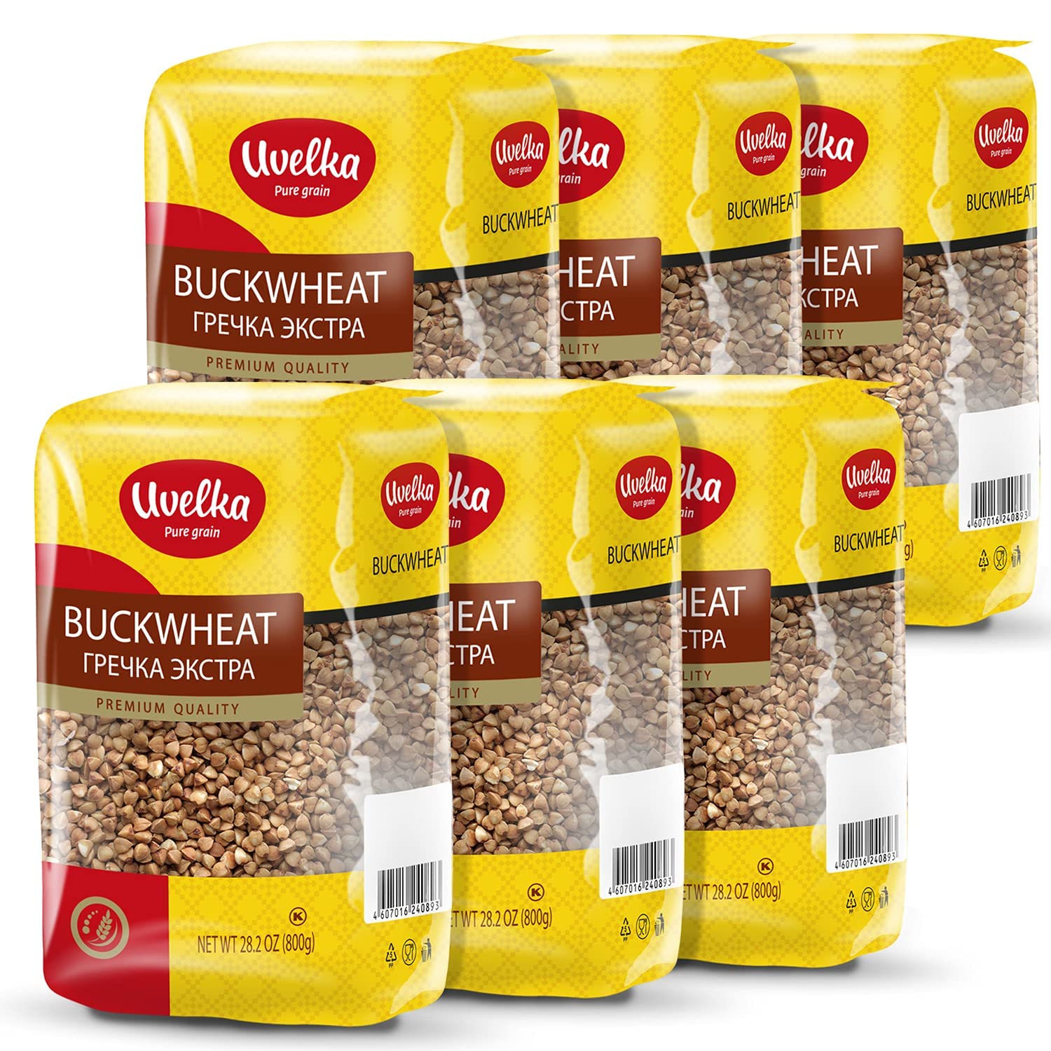 Uvelka buckwheat groats kitchen-ingredient image features versatile staple for bowls