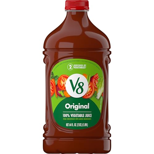 V8 Original bottle front showing label and plant-powered flavor for daily veggies