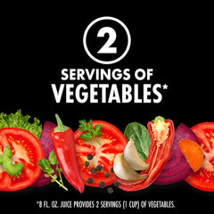 V8 Spicy Cajun label close-up shows gluten-free and non-GMO credentials.