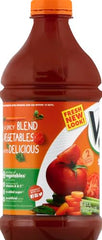 V8 Spicy Hot vegetable juices mix visual emphasizing eight-vegetable blend versatility