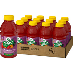 V8 Splash Berry Blend bottle for quick, berry-flavored refreshment