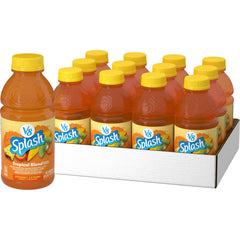 V8 Splash Tropical Blend bottle front with tropical flavors for refreshing hydration