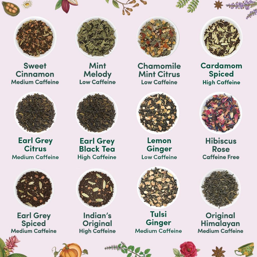 VAHDAM black tea selection for bold infusions and afternoon rituals.
