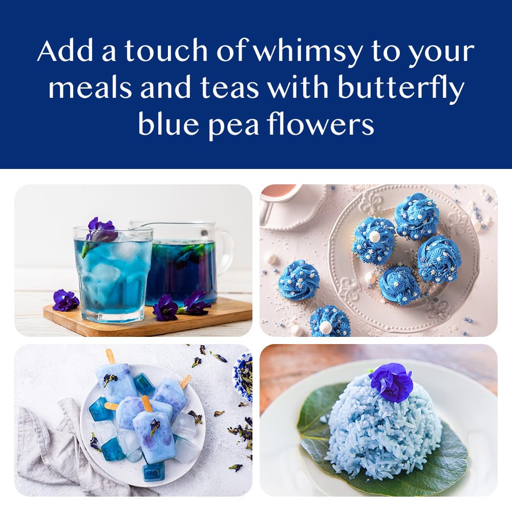 VAHDAM Butterfly Blue Pea Tea supports ethical sourcing and sustainable packaging.