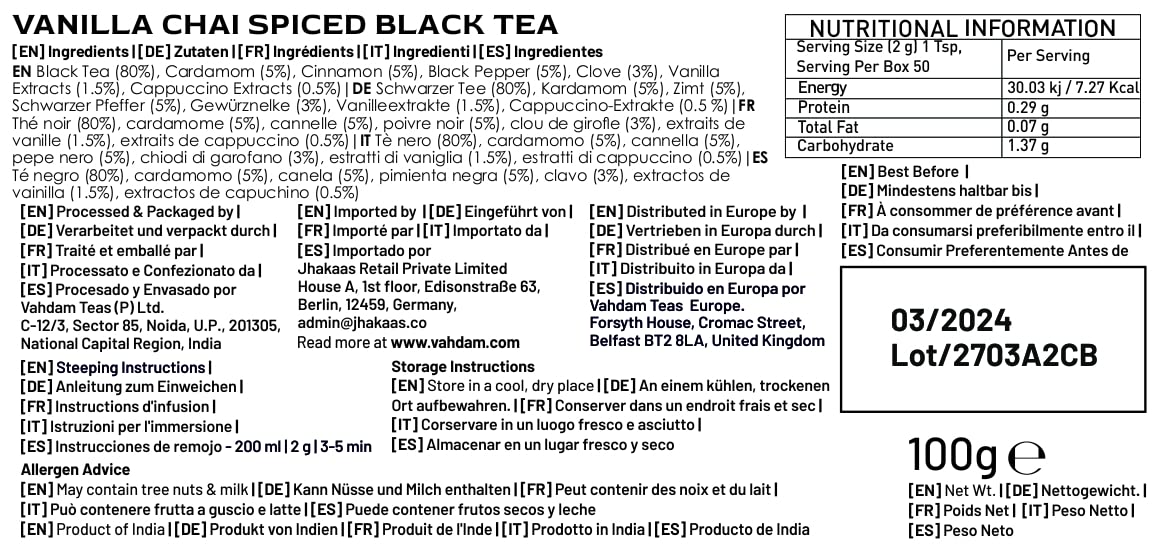 VAHDAM carbon-neutral and plastic-neutral initiative supporting sustainable tea