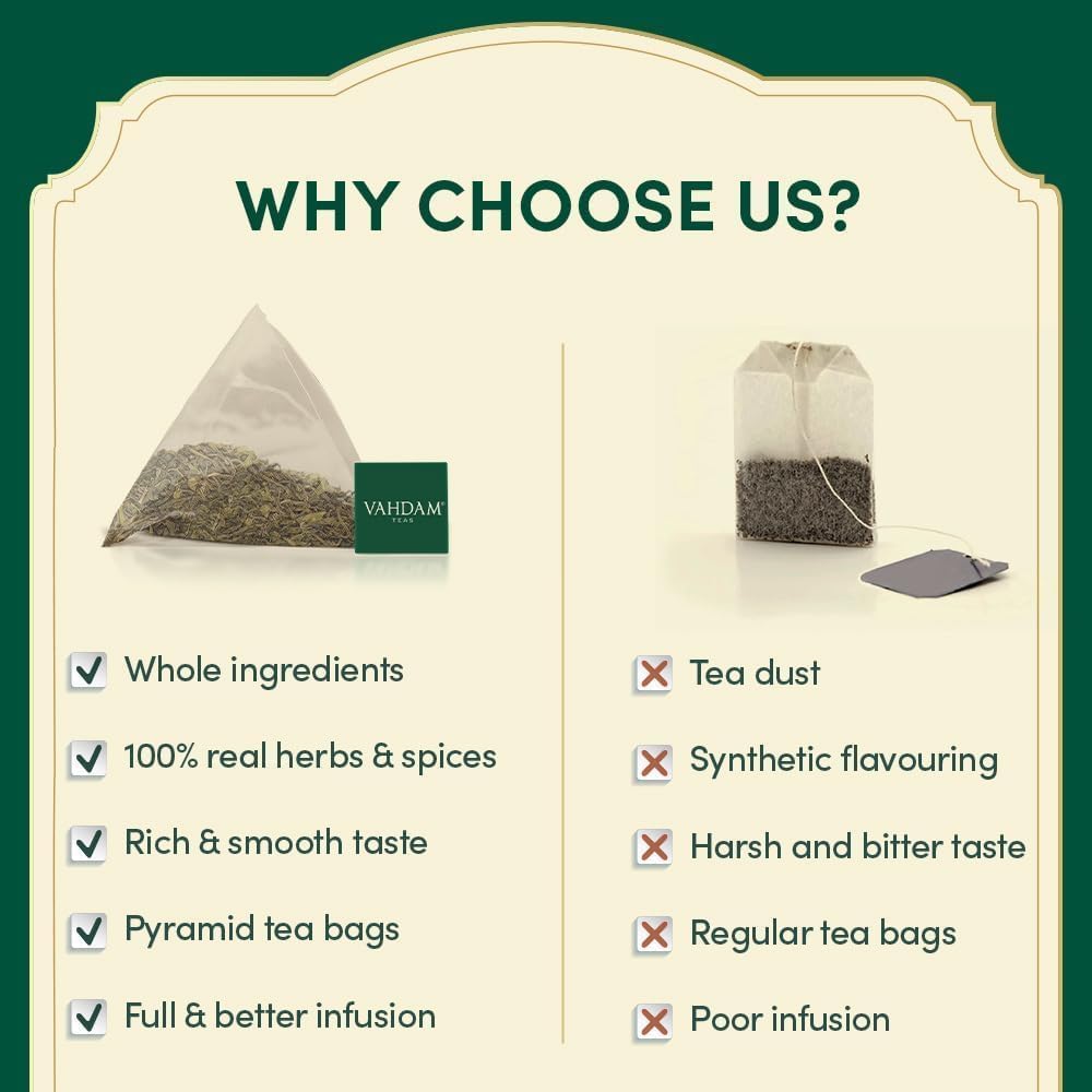 VAHDAM carbon-neutral and plastic-neutral practices reduce environmental impact.