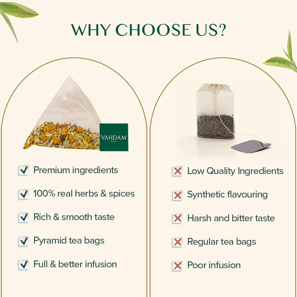 VAHDAM carbon-neutral and plastic-neutral practices protect the environment.