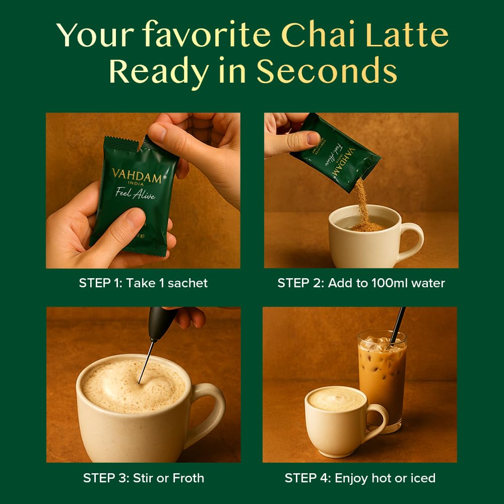 VAHDAM chai spice close-up reveals aromatic ingredients and inviting flavor potential