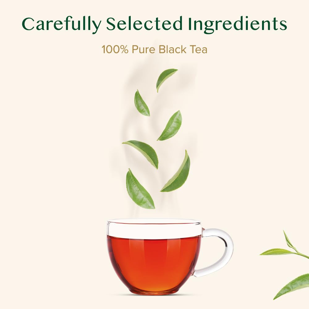 VAHDAM Darjeeling cup showcases pronounced aroma and balanced flavor.