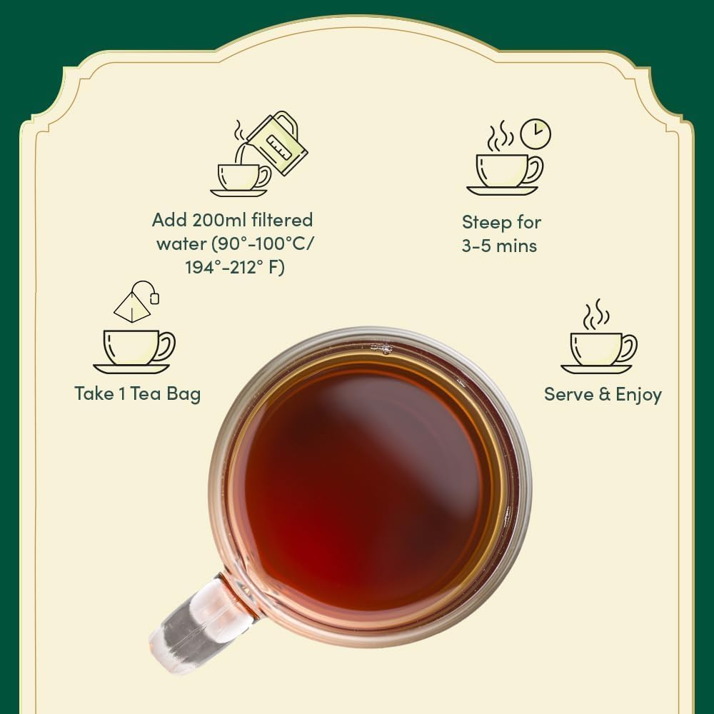 VAHDAM Earl Grey Masala Chai tea bag with citrus-boosted spice.