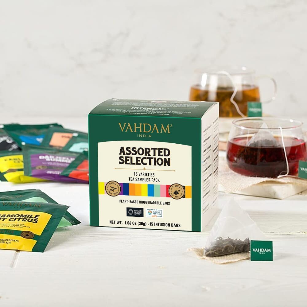 VAHDAM ethical fair-trade sourcing connects farmers to premium markets.